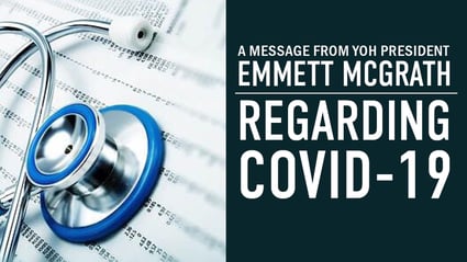 COVID-19 Message from Yoh President, Emmett Mcgrath