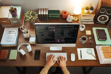 home office set-up