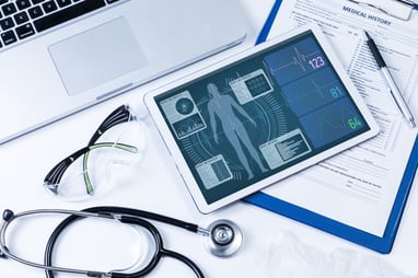 healthcare device and stethoscope 