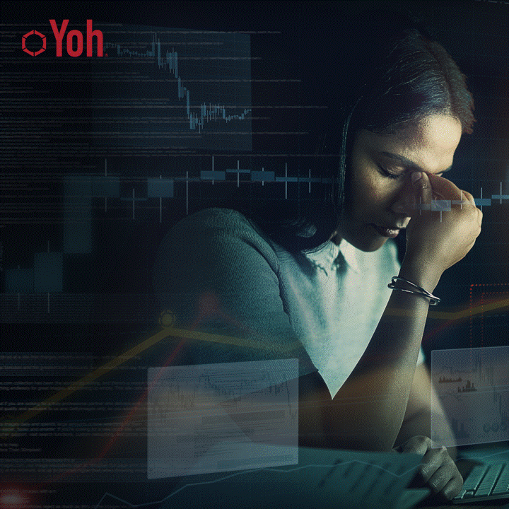 animated gif of employee suffering from burnout