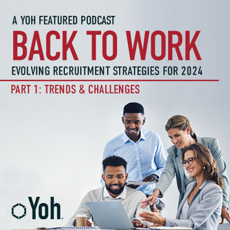 Back to Work Podcast: Evolving Recruitment Strategies for 2024: Part 1 - Trends and Challenges
