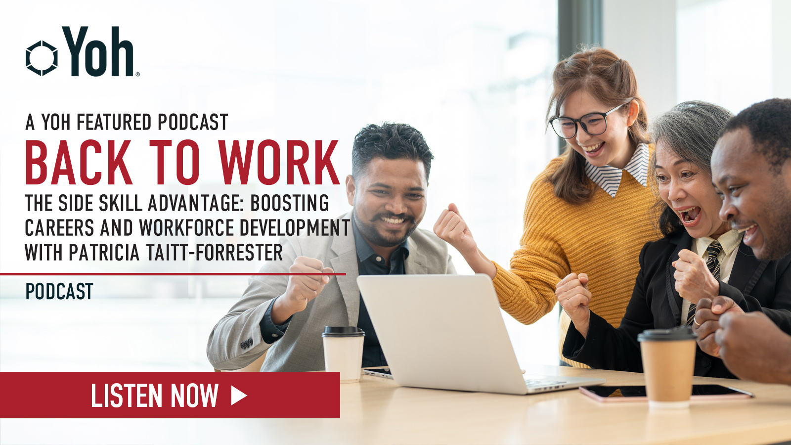 team celebrating their accomplishments